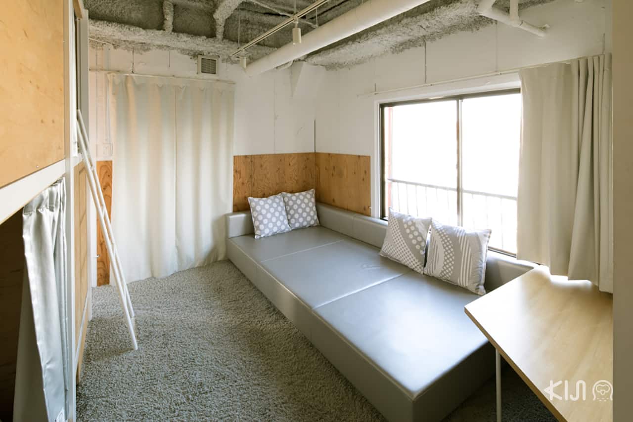 ภายในห้องพัก Bunka Hostel Tokyo