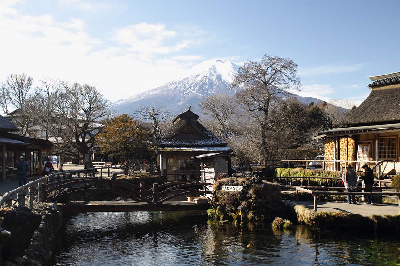 Fuji Hakone Pass เที่ยว หมู่บ้านน้ำใส (Oshino Hakkai)