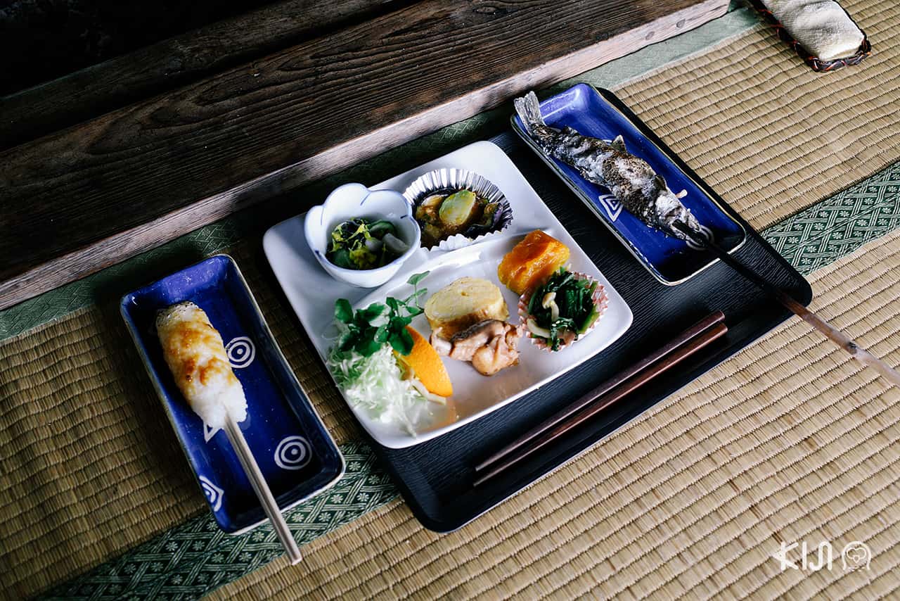 เซ็ทอาหารของ Kamado Farmstay , Akita