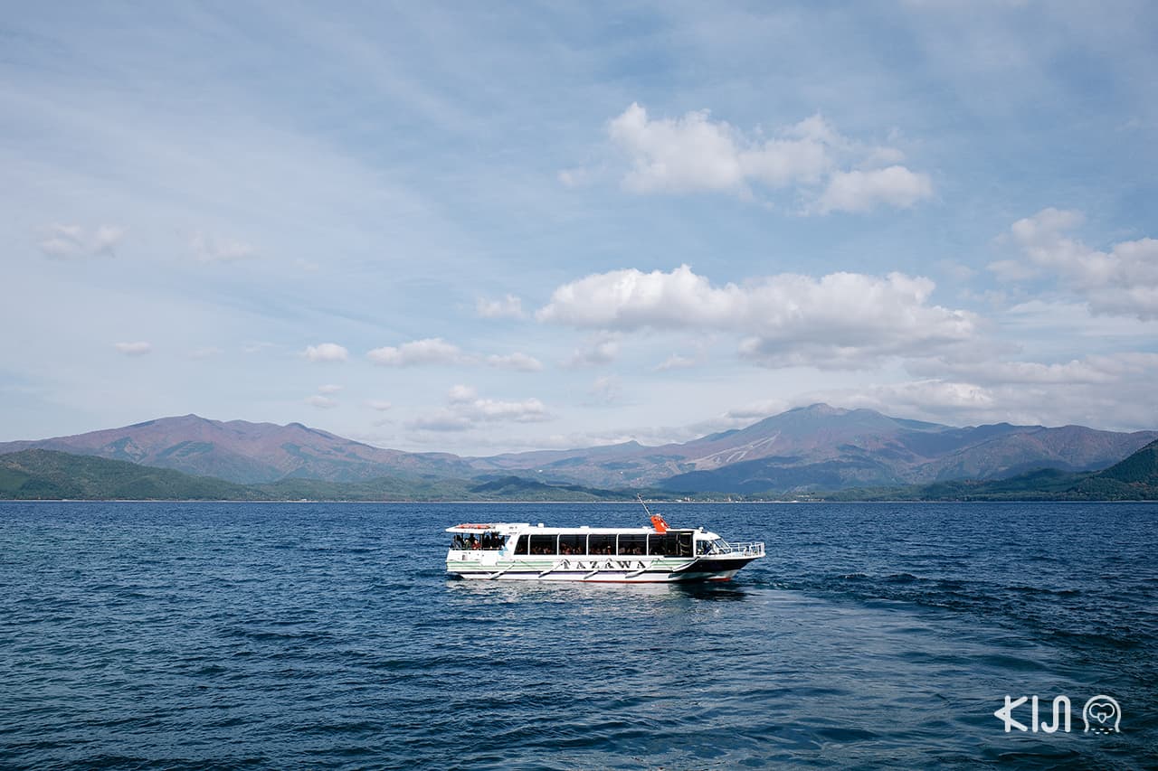 Tazawa Boat Tour ล่องเรือชม ทะเลสาบทาซาวะ