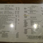 cafe de lambre-menu-tokyo-japan