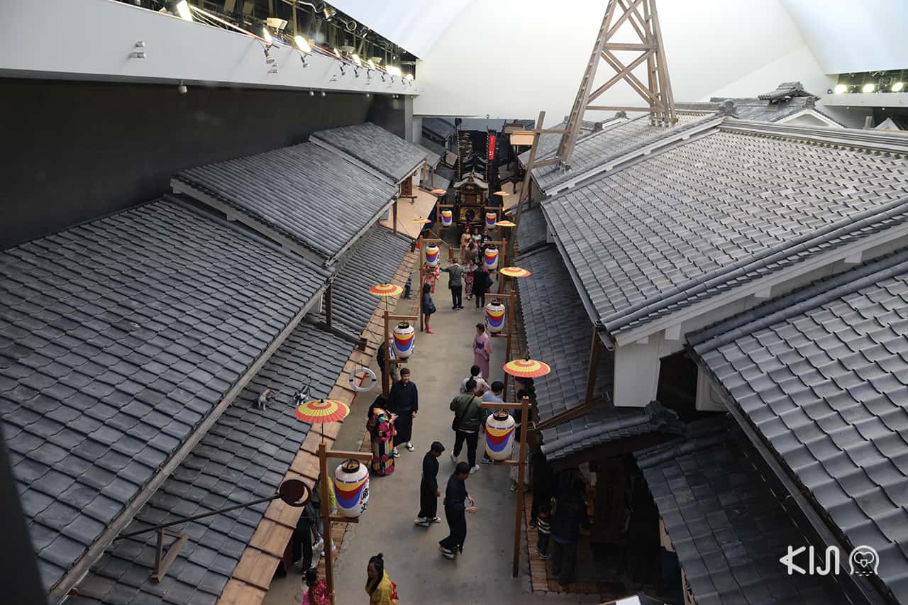 Osaka Museum of Housing and Living สามารถเดินชมได้