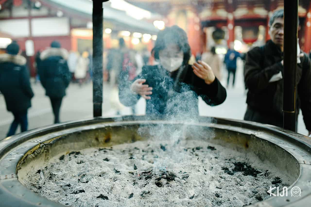 วัดอาซากุสะ วิธีไหว้