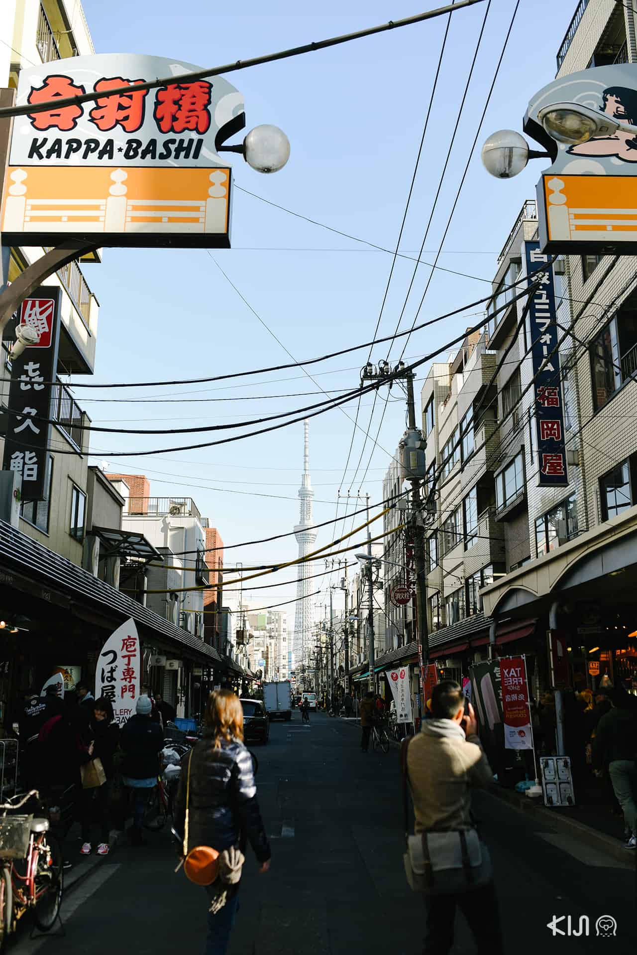 เที่ยว อาซากุสะ - ถนนกัปปะบาชิ (Kappabashi Street)