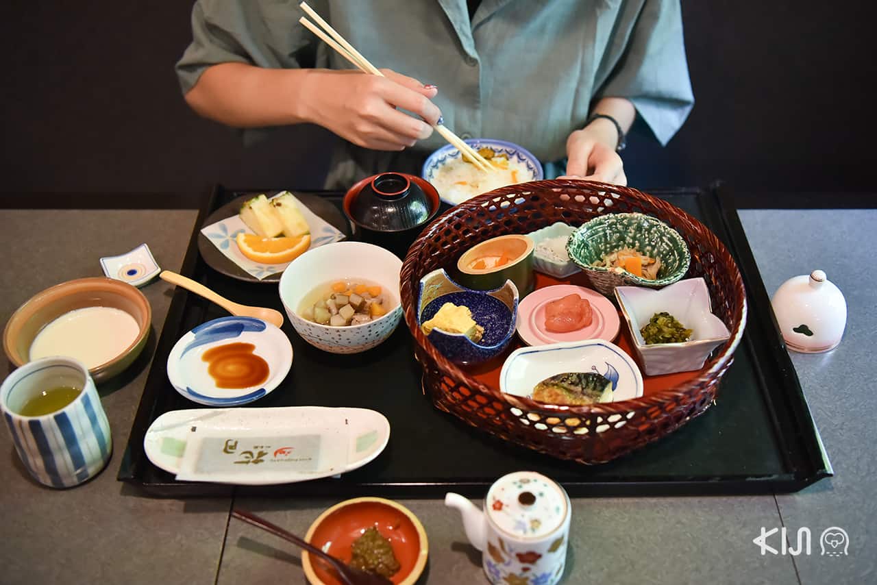 อาหาร ของ โรงแรม Shousenkaku Kagetsu