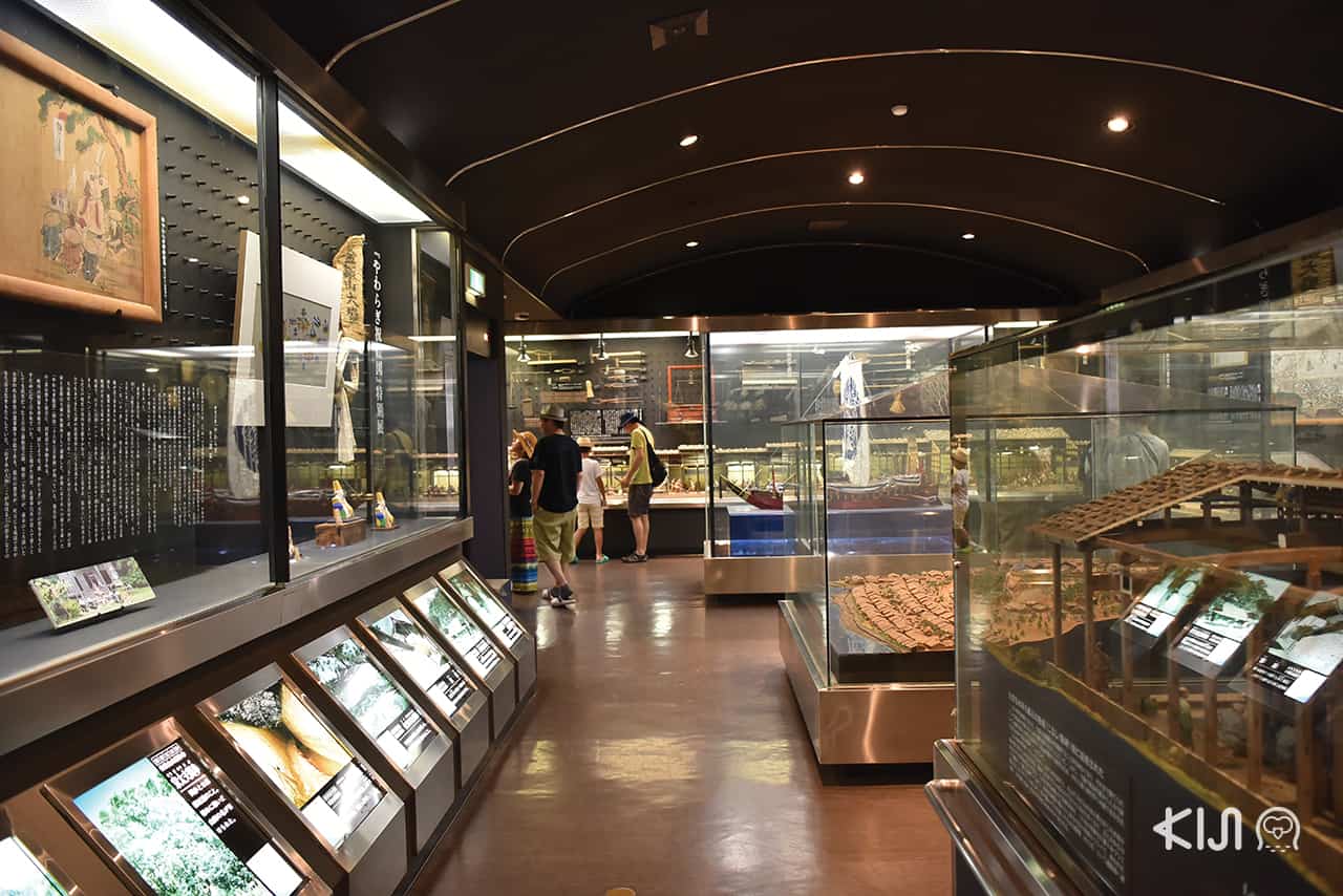 บรรยากาศภายใน Sado Kinzan Gold Mine