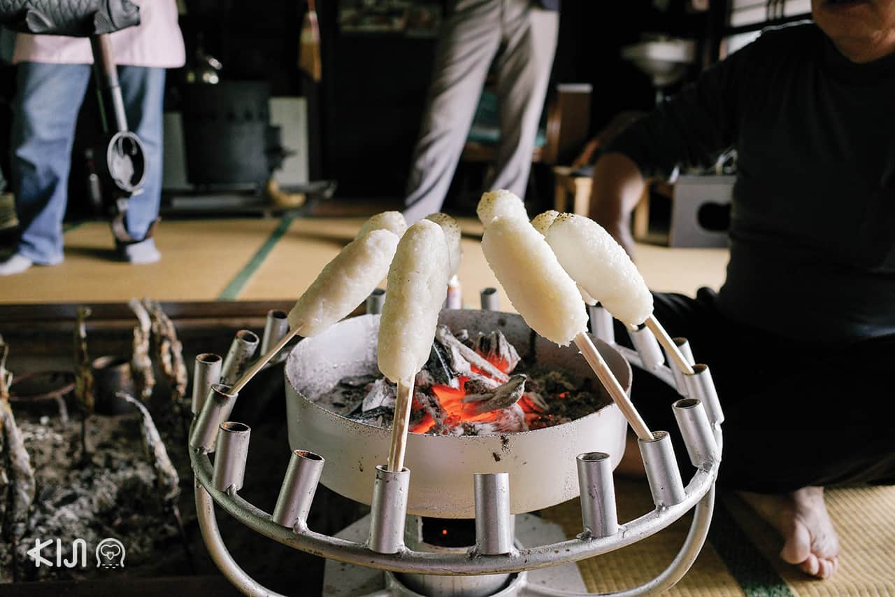 คิริทัมโปะ (Kiritanpo) อาหารพื้นบ้านของอาคิตะ