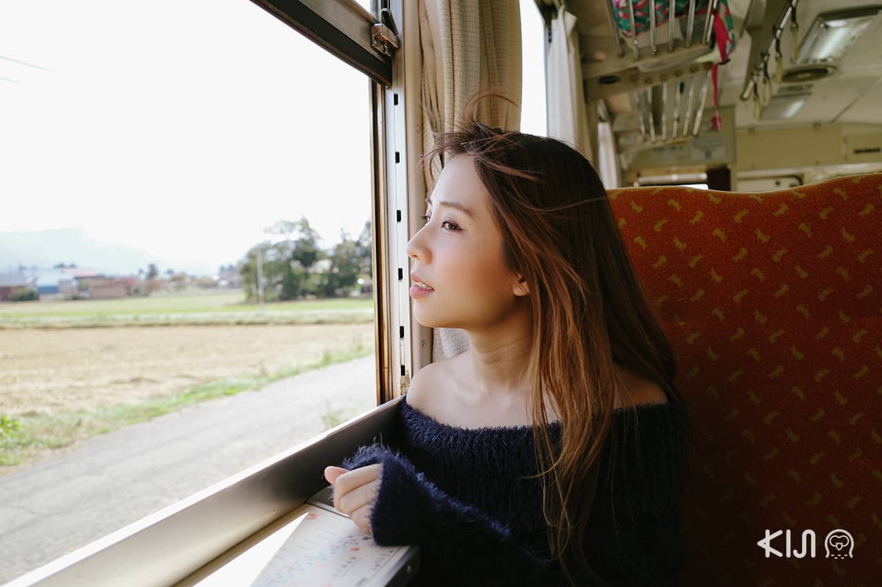 นั่งรถไฟอาคิตะไนริคุ (Akita Nairiku Line)