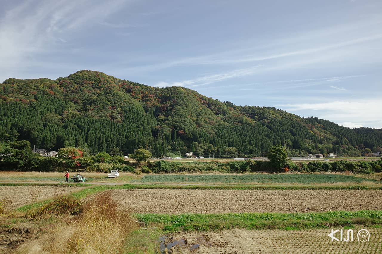 เที่ยวอาคิตะ (Akita) ด้วยรถไฟ อาคิตะไนริคุ (Akita Nairiku Line)