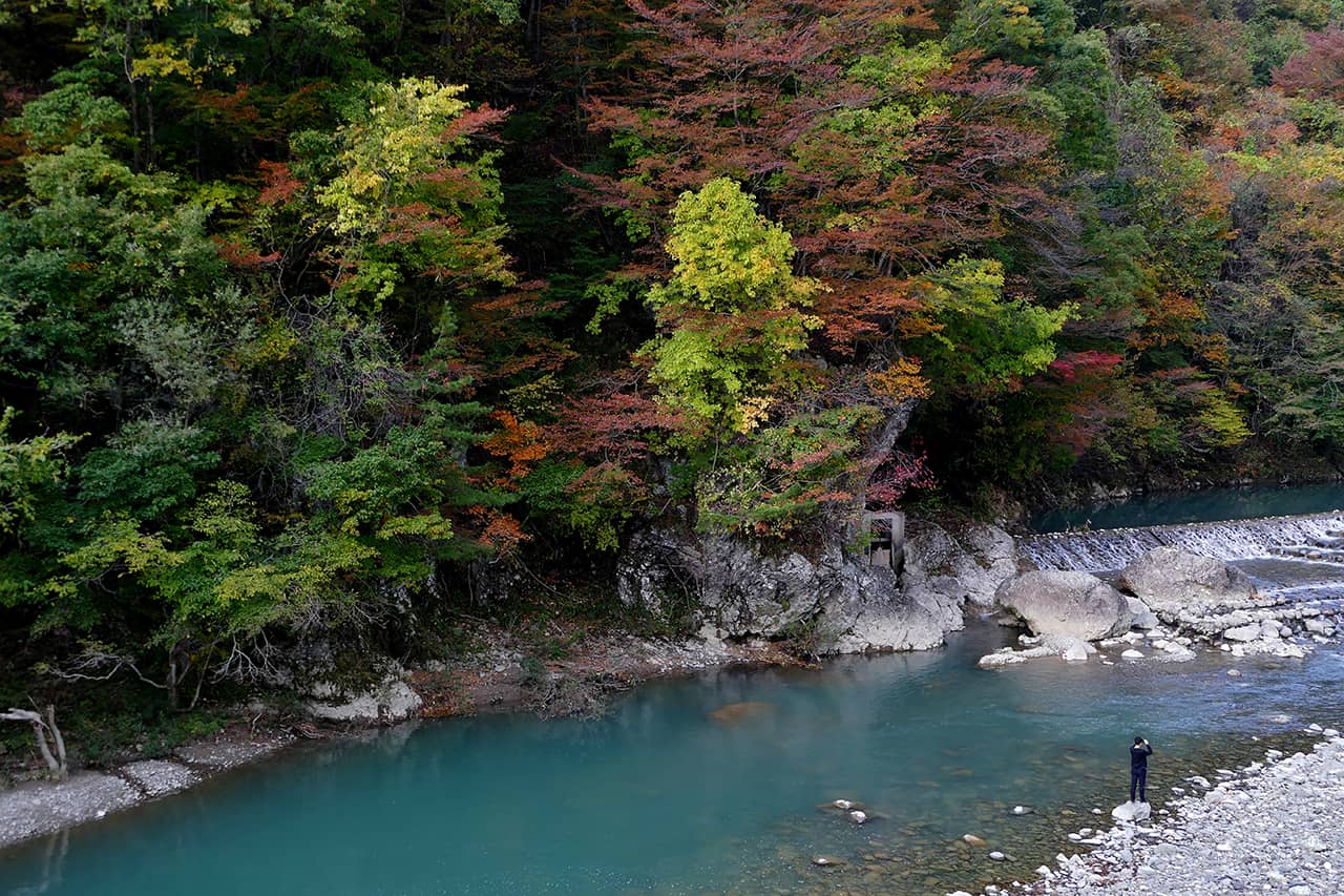 ที่เที่ยว อาคิตะ - หุบเขาดาคิกาเอริ (Dakigaeri Gorge)