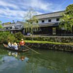 japan edo village-riverside-kurashiki-okayama-japan