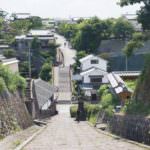 japan edo village-slope walkway3-kitsuki-oita prefecture-japan