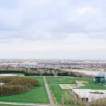 moerenuma park-view from mount moere-sapporo-hokkaido-japan