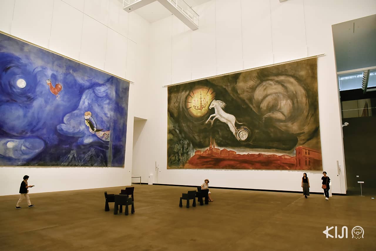 ผลงานของ Marc Chagall ที่ Aomori Museum of Art