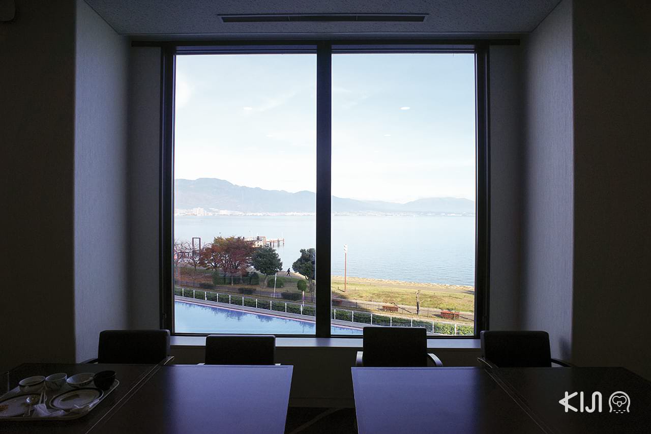 โรงแรรมในโอตสึ (Otsu) : Lake Biwa Otsu Prince Hotel