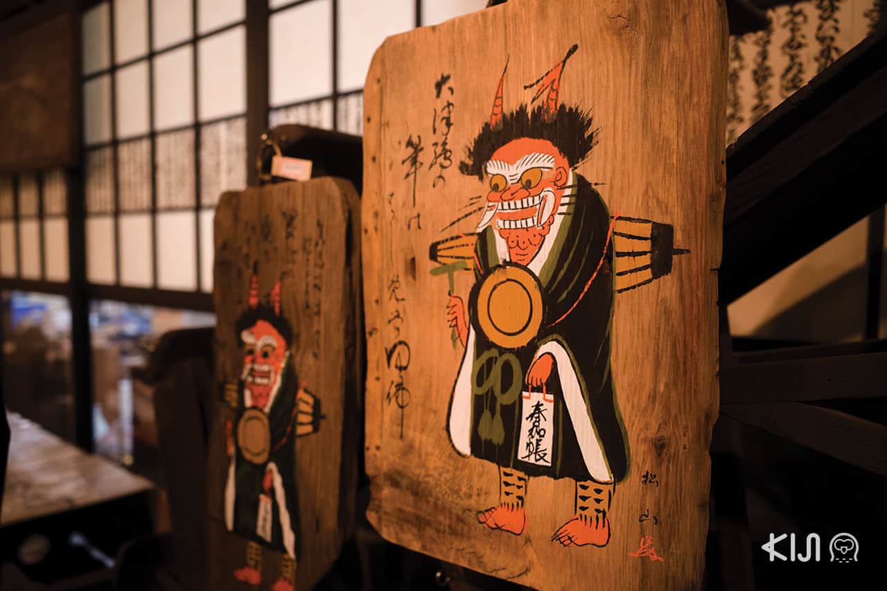 เที่ยว โอตสึ (Otsu)โกเบ (Kobe) ฮิเมจิ (Himeji) : Otsu-e Shop