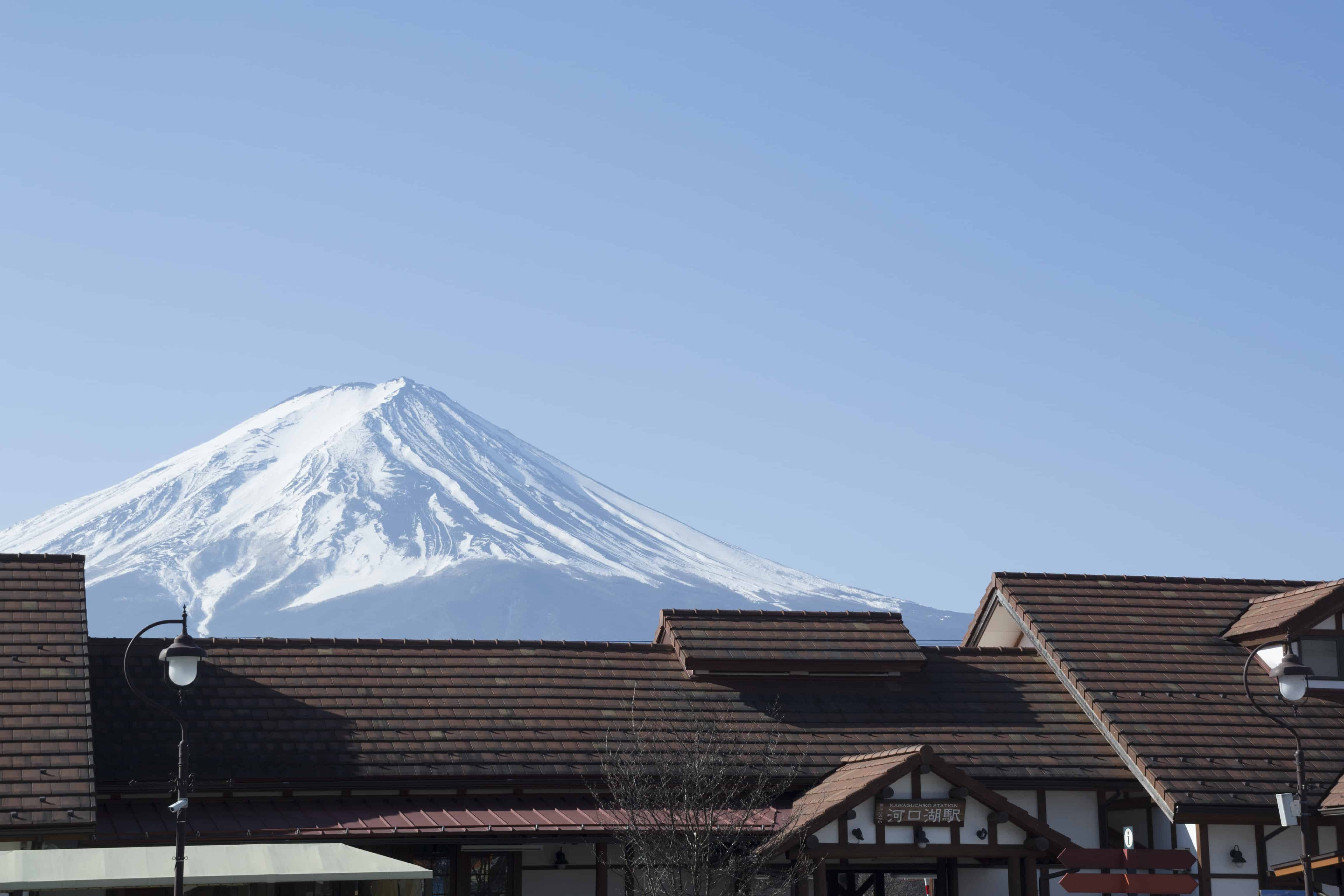 สถานีคาวากุจิโกะ (Kawaguchiko Station) - รถไฟสายฟูจิคิวโค (Fujikyuko Line)