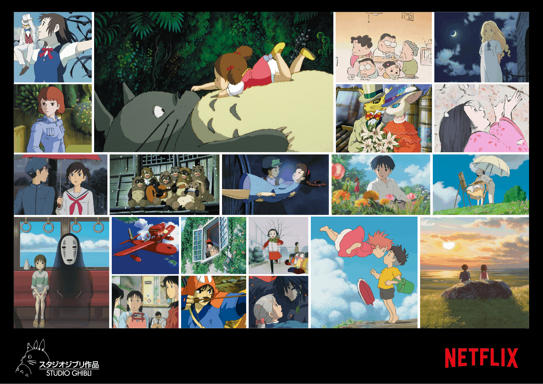Studio Ghibli ในเน็ตฟลิกซ์
