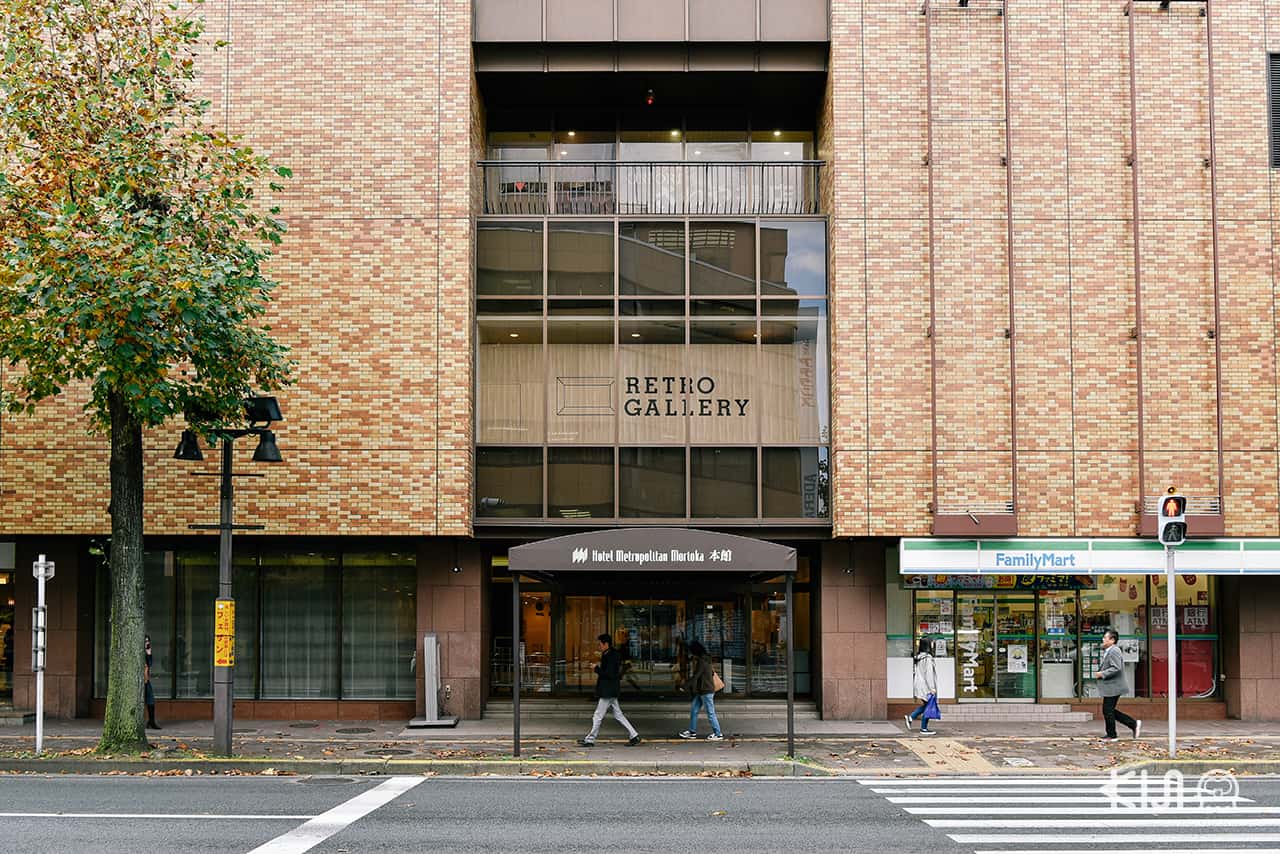 ทางเข้าอีกฝั่งที่ไม่ได้เชื่อมสถานีรถไฟของ Hotel Metropolitan Morioka (Main Building)