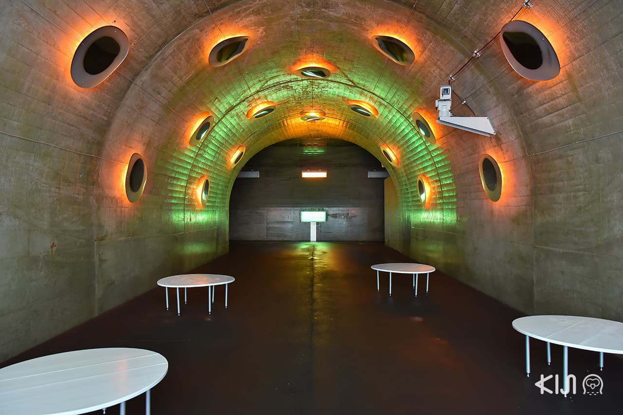 Echigo-Tsumari Art Field - Tunnel of Light แพลตฟอร์ม 3 “Drop”