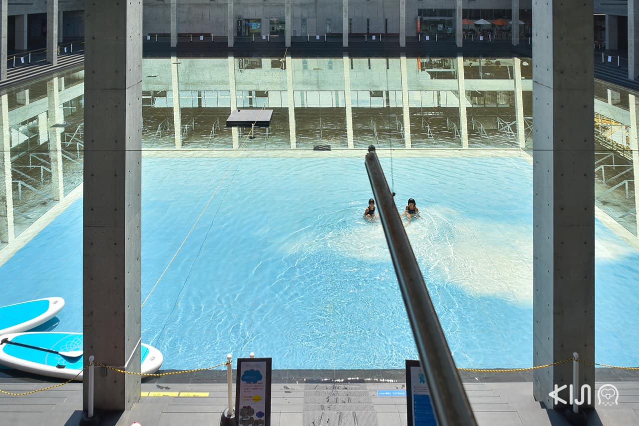 Satoyama Museum of Contemporary Art - Palimpsest: Pond of Sky by Leandro Erlich