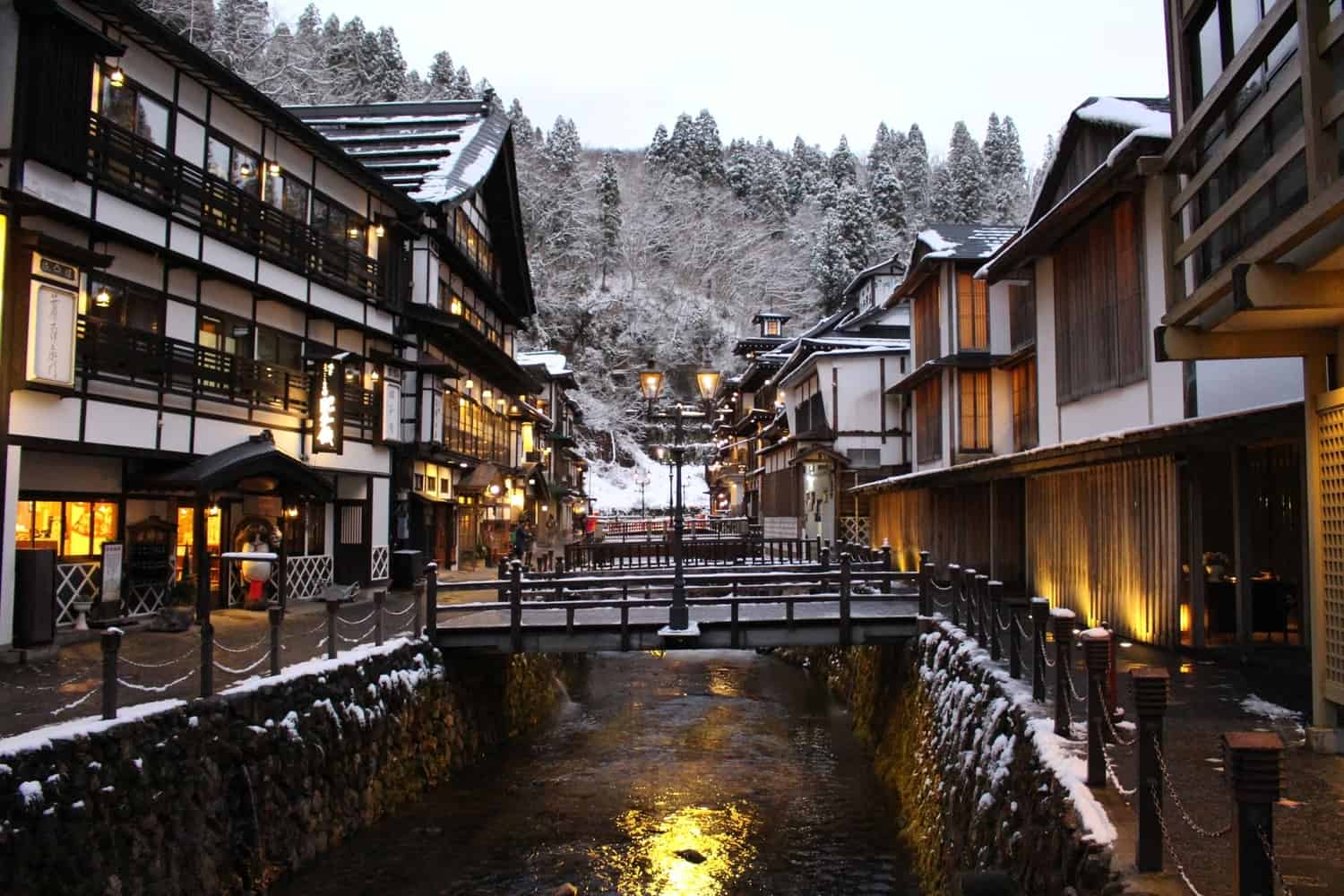 Ginzan Onsen หนึ่งโลเคชั่นสำคัญในละคร ดั่งดวงหฤทัย ตั้งอยู่ที่จ. ยามากาตะ