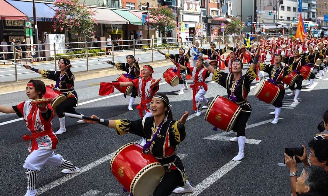 10,000 Eisa Dancers Parade in Okinawa