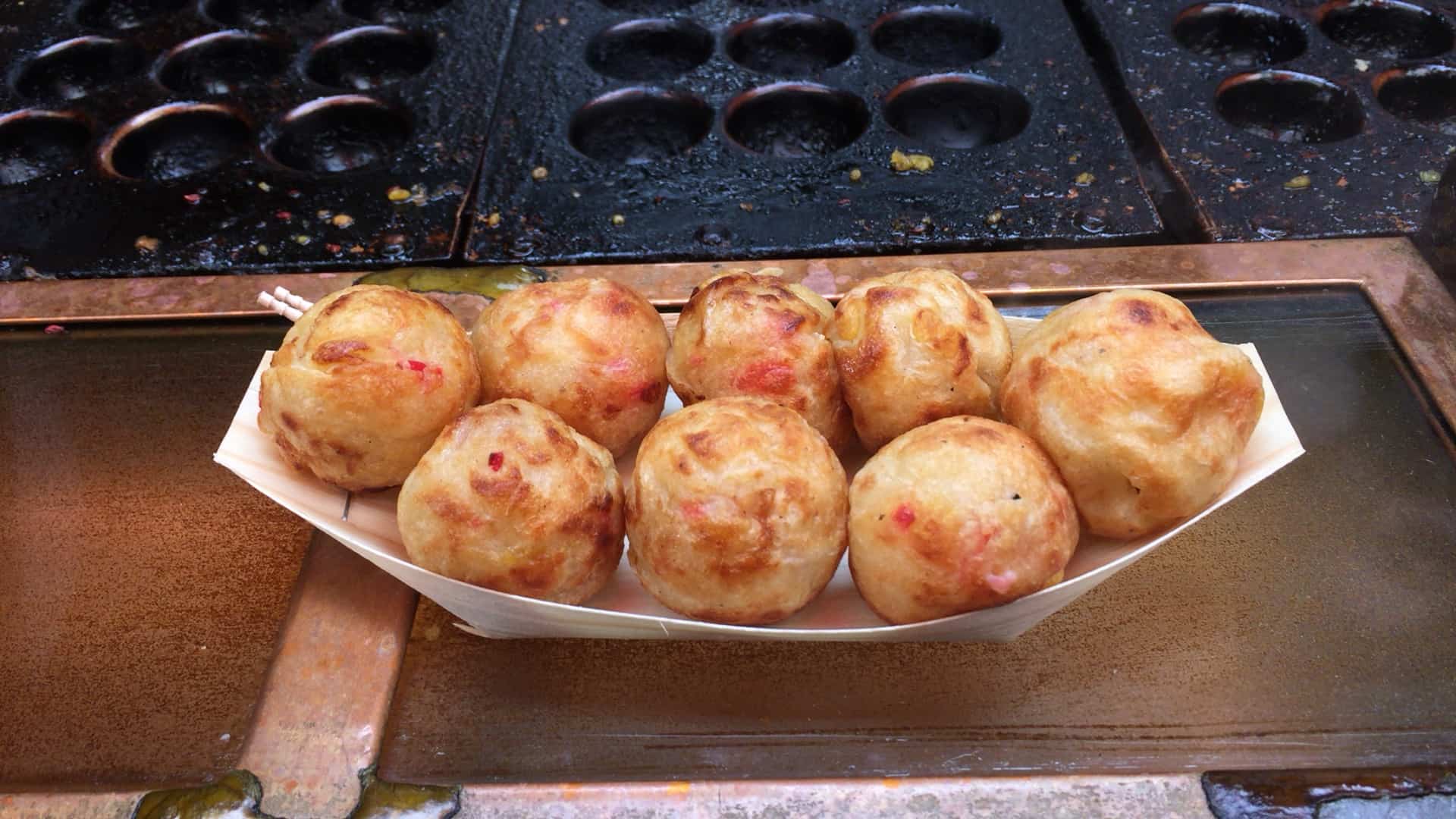 ร้านทาโกยากิ โอซาก้า : Umaiya