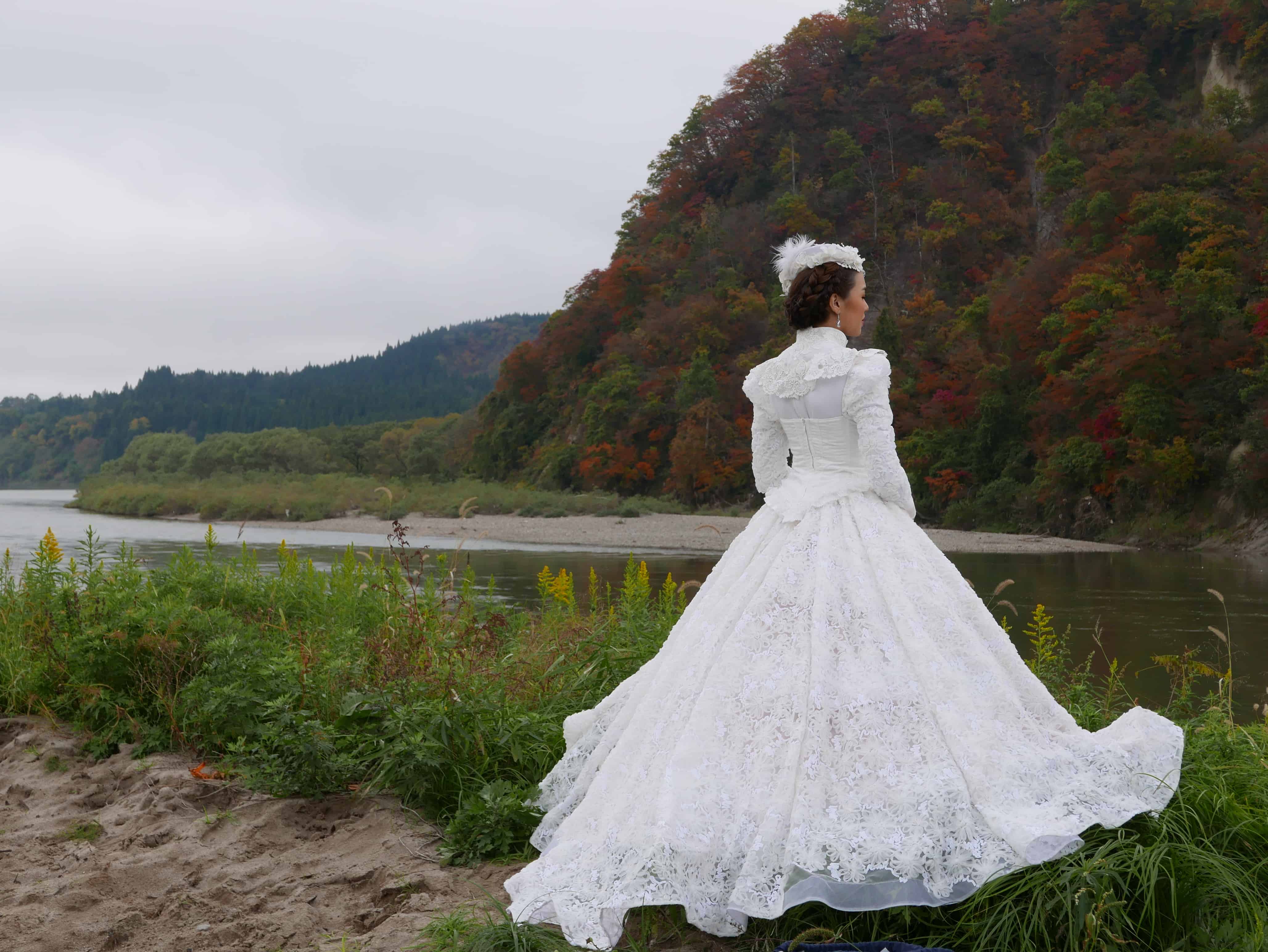 แม่น้ำโมกามิที่ไหลผ่านจังหวัด "ยามากาตะ" นั้นก็เป็นอีกหนึ่งจุดในฉากสำคัญของ "ดั่งดวงหฤทัย"