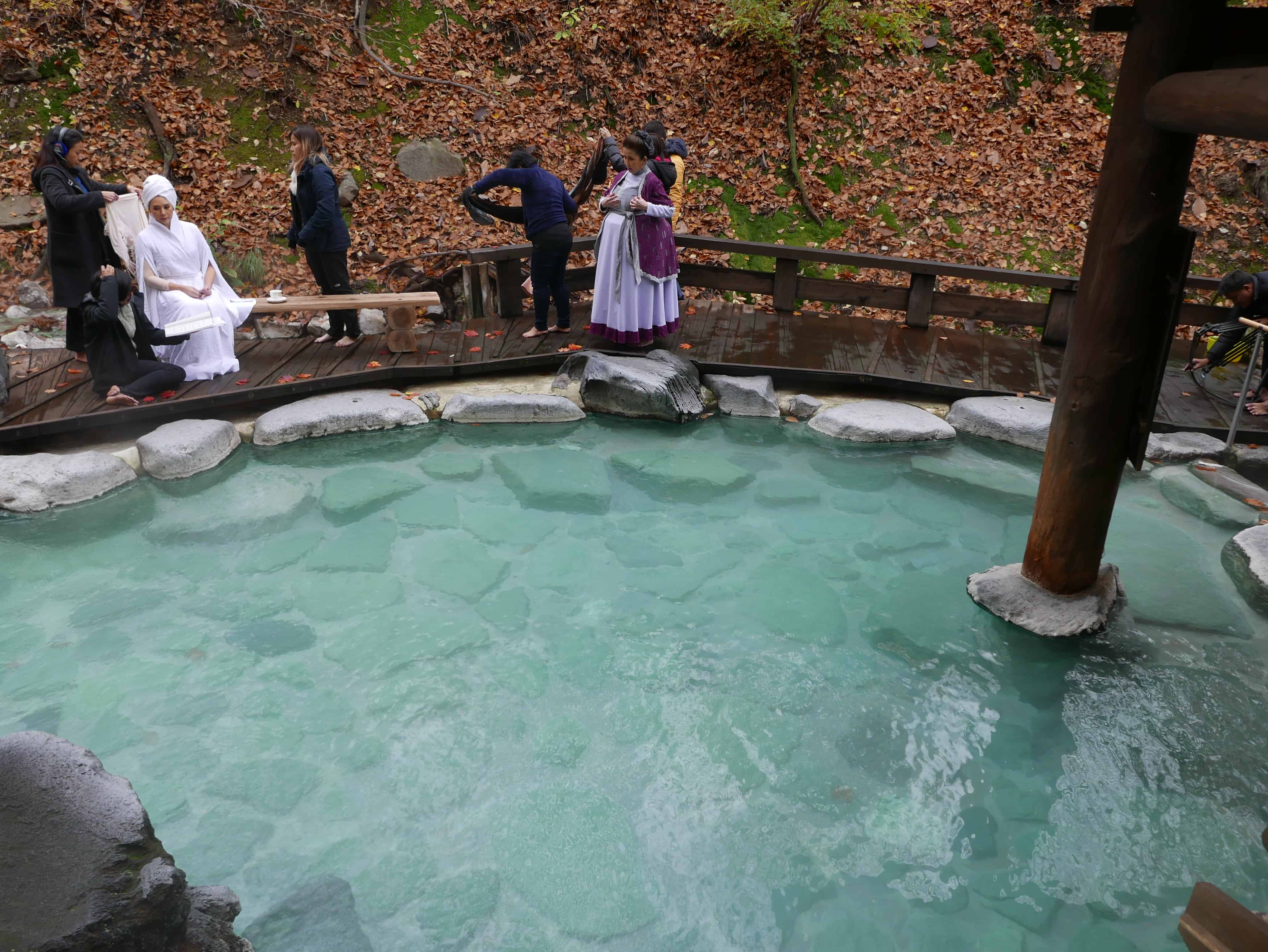 น้ำพุร้อนกลางแจ้งซาโอะ (Zao Rotenburo) ฉากในละคร "ดั่งดวงหฤทัย" ก็อยู่ใน "ยามากาตะ" เช่นเดียวกัน