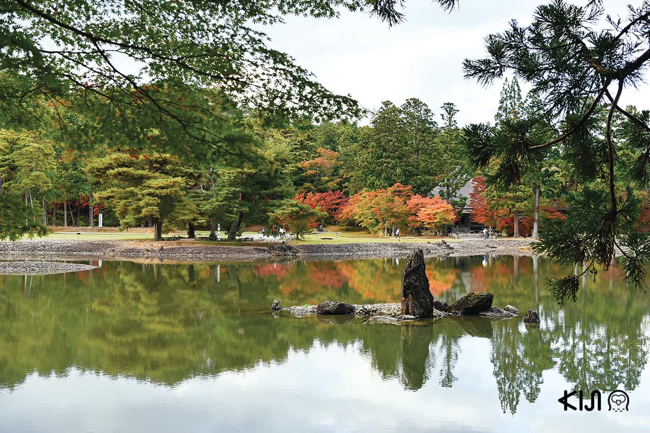 วัดชูซอนจิ ใบไม้เปลี่ยนสี อิวาเตะ