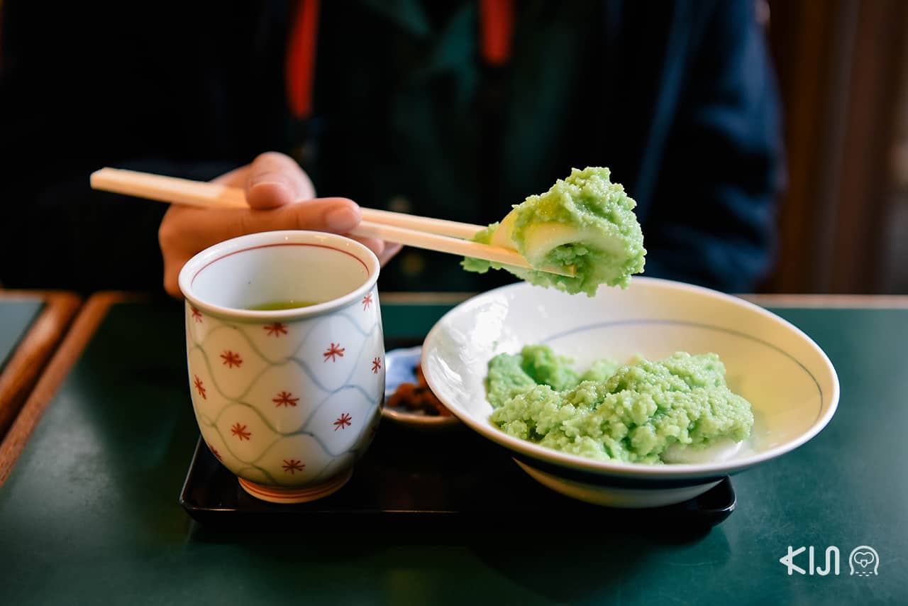 Zunda Mochi อีกหนึ่งเมนูขนมหวานที่น่าลองของ Sendai