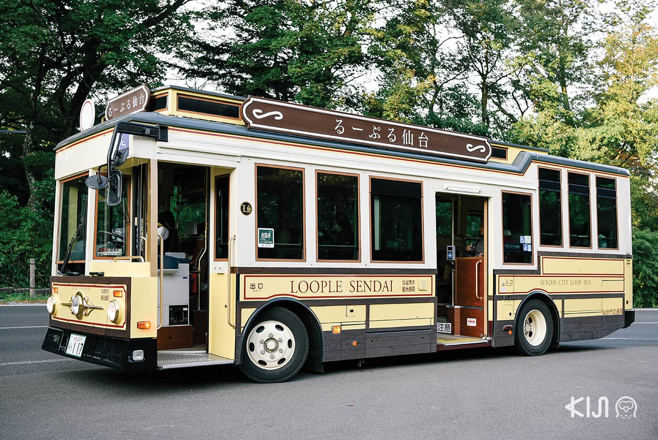 Loople Sendai รถบัสท่องเที่ยวของเมืองเซนได