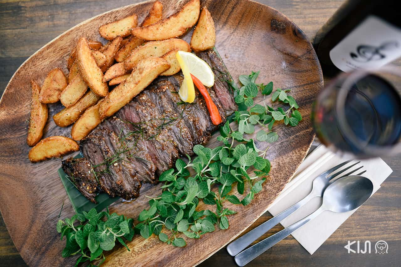 เสือร้องไห้ อีกหนึ่งเมนูเด็ดของร้าน Pepa Cafe Forest