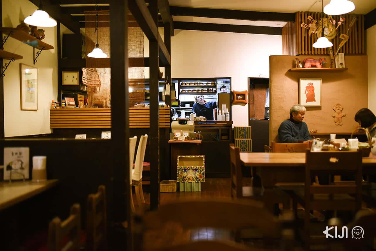 บรรยากาศด้านในร้าน Mamezo