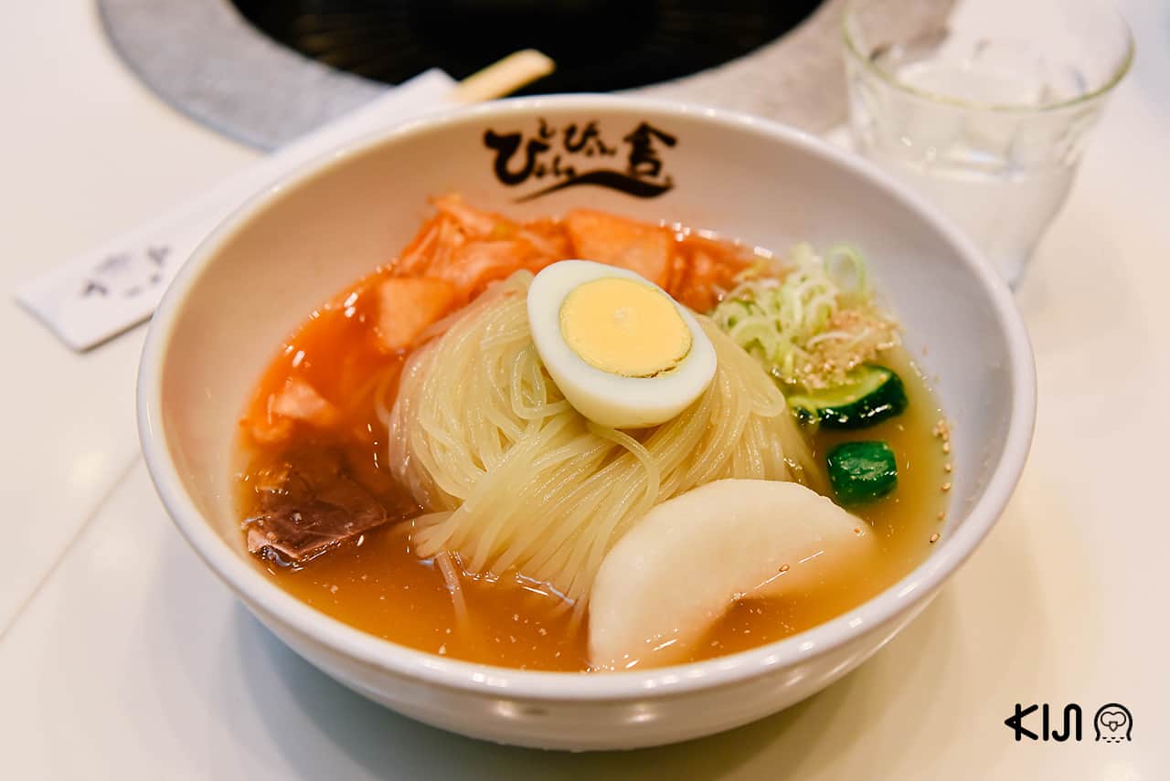 Morioka Reimen บะหมี่เยนเมนูต้องลองที่โมริโอกะ