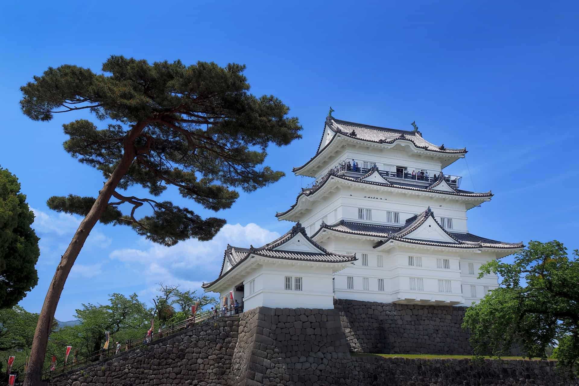 ปราสาทโอดาวาระ (Odawara Castle) ปราสาทญี่ปุ่น ซึ่งเป็นฐานที่มั่นของตระกูลโฮโจ จ.คานางาวะ
