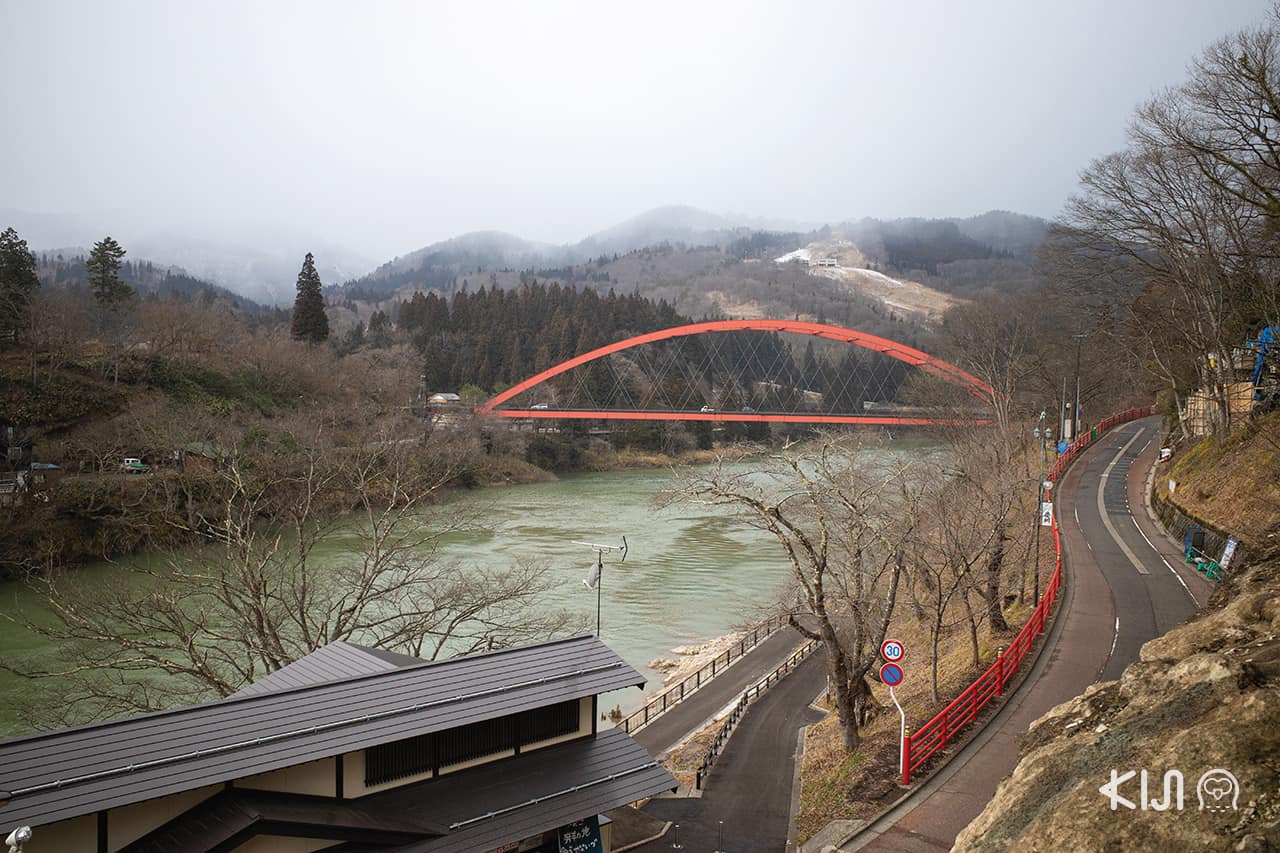 จากทางเดินขึ้นวัดเอ็นโซจิ (Enzoji Temple), Fukushima