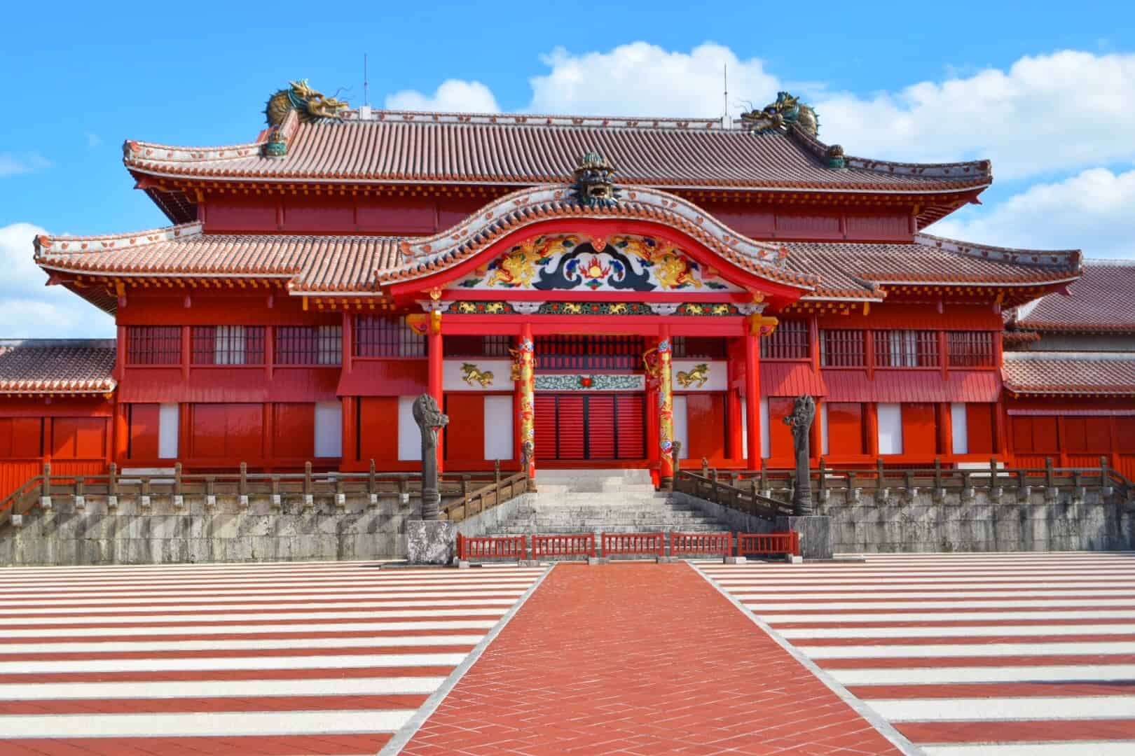 ปราสาทชุริ Shuri Castle นาฮะ โอกินาว่า