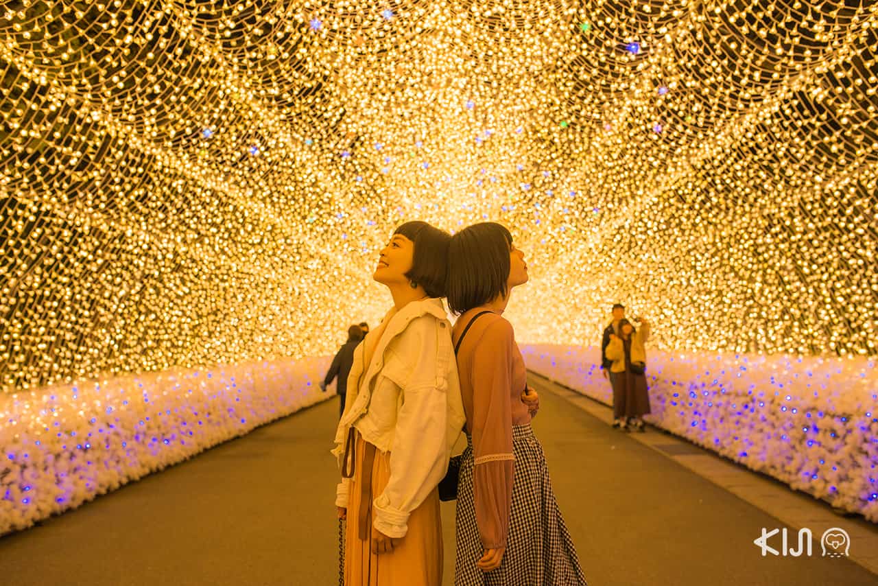 ทริป เที่ยว มิเอะ​ : The Tunnel of Light งานประดับไฟประจำปี