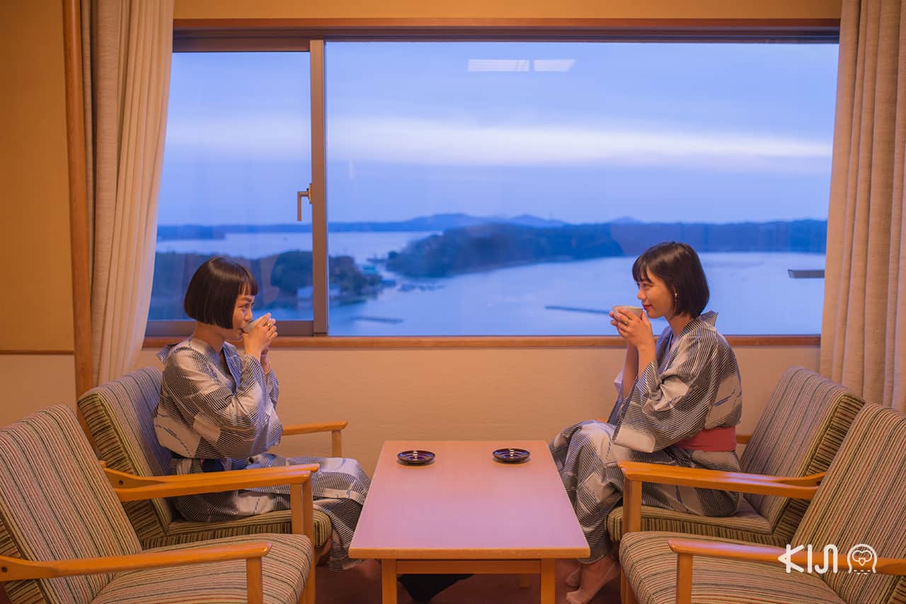 ทริป เที่ยว มิเอะ กับห้องพักวิวสวยใน Kashikojima Hojoen 