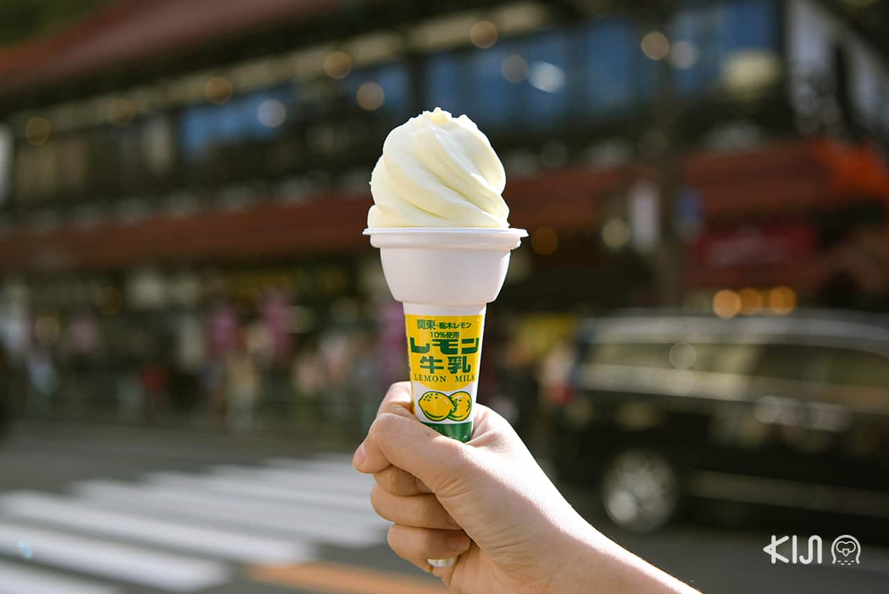 เที่ยวนิกโก้ อย่าลืมลองชิม Lemon Milk Soft Cream