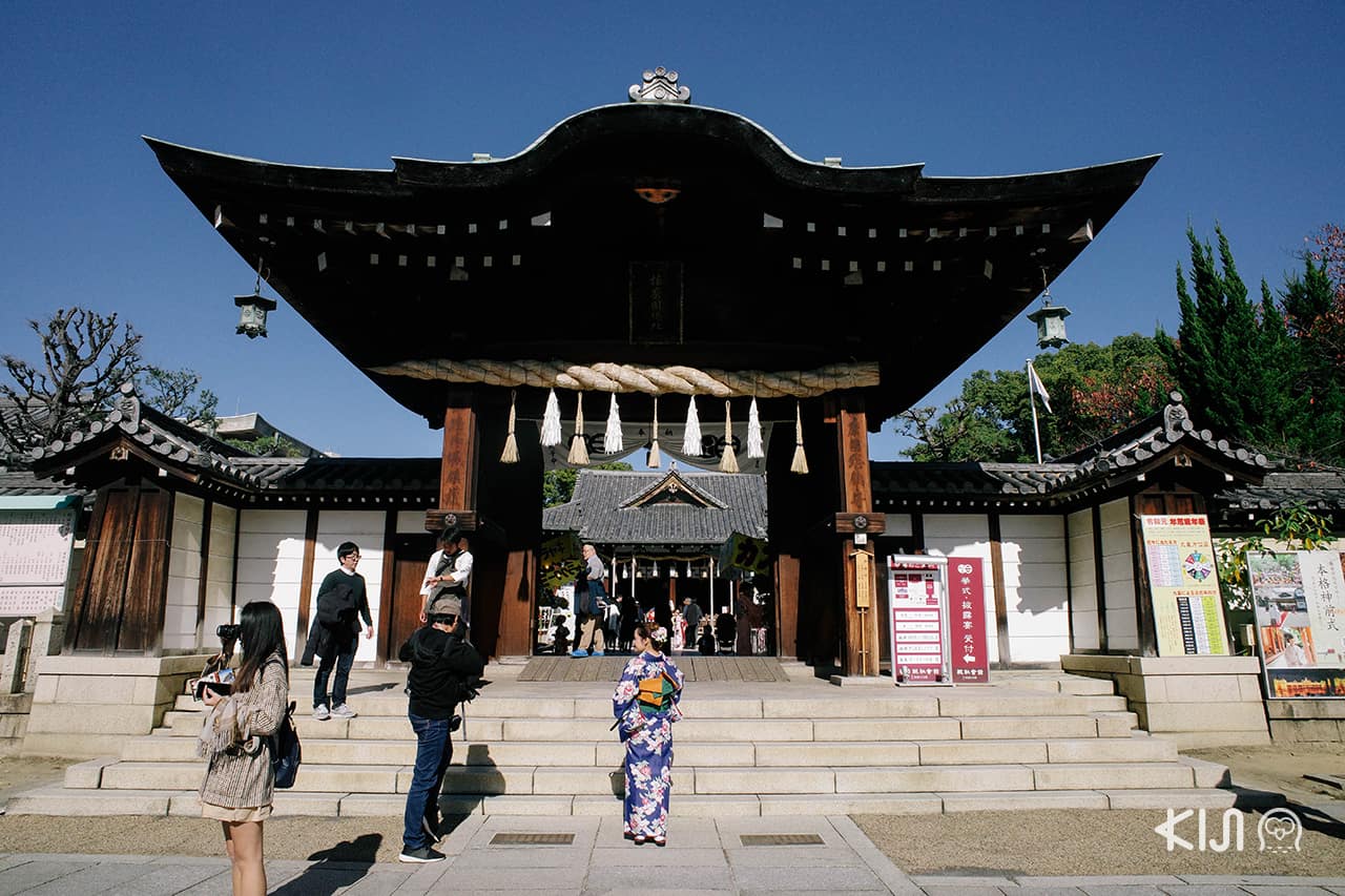 Itatehyozu Shrine ศาลเจ้าขึ้นชื่อเรื่องพรความรักในเมือง ฮิเมจิ