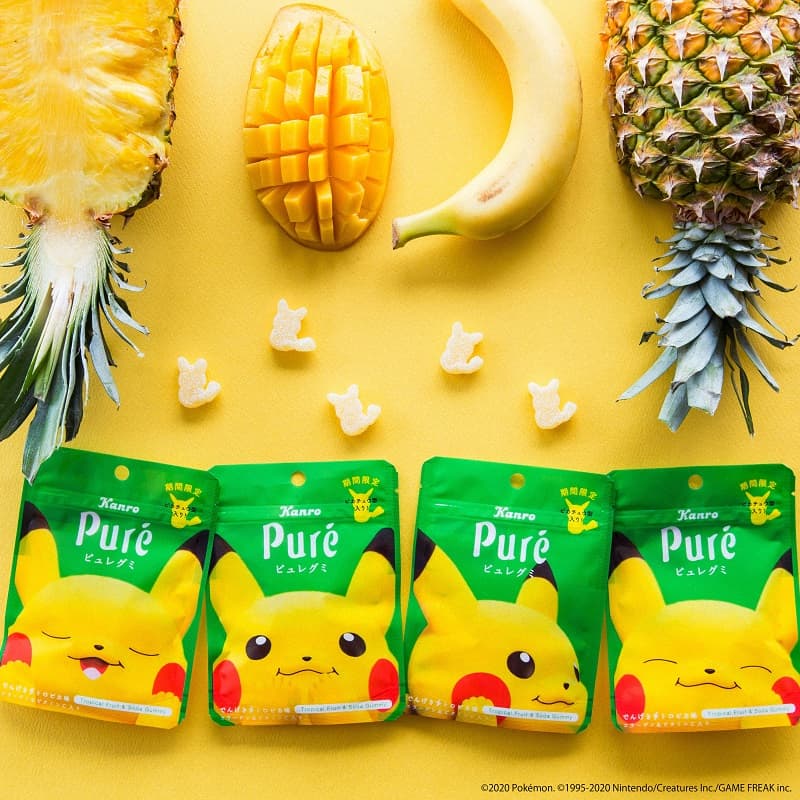 Pure เยลลี่รูป ปิกาจู 