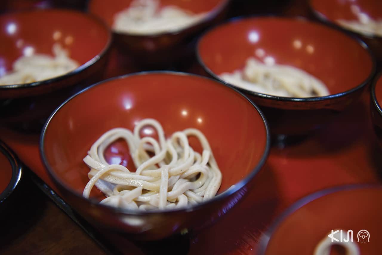 วังโกะโซบะ ( Wanko Soba) อาหารขึ้นชื่อ โมริโอกะ