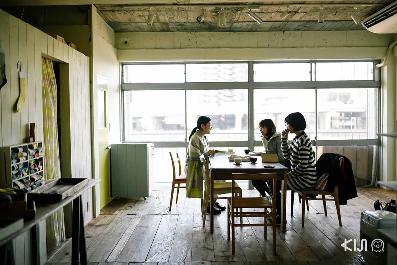 บรรยากาศภายในสตูดิโอ salvia ที่เปิดเพียง 1 วันต่อเดือน