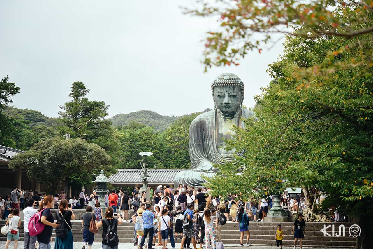 ที่เที่ยวไม่ไกลโตเกียว : พระใหญ่ไดบุทสึ (Daibutsu) ที่วัด Kotoku-in Temple