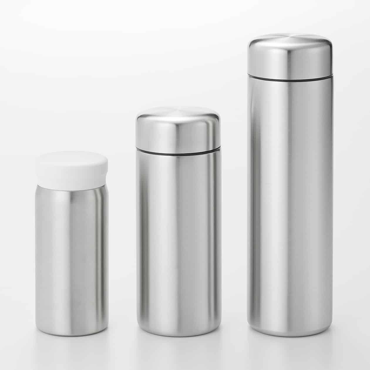 แก้วมัคสเตนเลสสตีลที่สามารถใช้บริการ ตู้กดน้ำดื่ม ฟรีจาก Muji