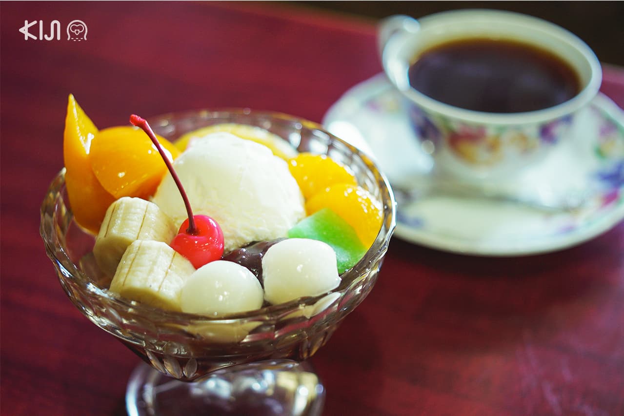 โฉมหน้าเมนู 'Cream Anmitsu' อีกหนึ่งขนมหวานที่อยากแนะนำให้ลองเมื่อมา ฟุกุชิมะ