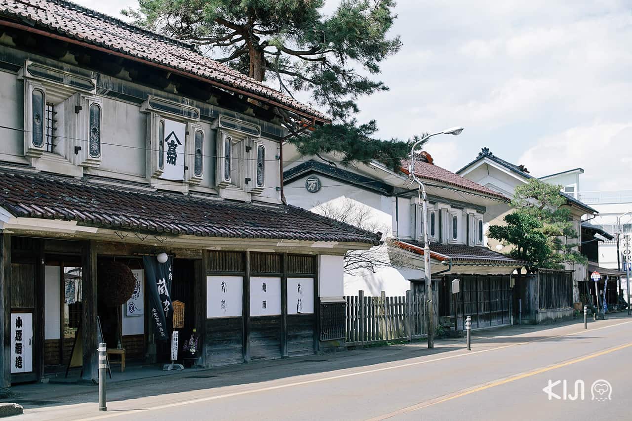 ที่เมืองคิตะคาตะ ยังคงรักษาสถาปัตยกรรมแบบดั้งเดิมเอาไว้ได้อย่างดีงาม